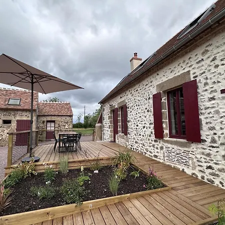 A La Campagne, Ideal Pour Famille - Acces Handicape, Terrasse, Bbq, Proche Randonnees - Fr-1-489-535 Bourbon-l'Archambault